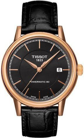 Tissot Armbanduhr Automatik, Edelstahlgehäuse, 40 mm, Lederarmband, Herren - Bild 1