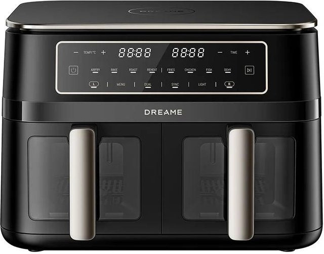 Dreame Heißluftfritteuse DZ30 Dual Zone in Schwarz - Bild 1