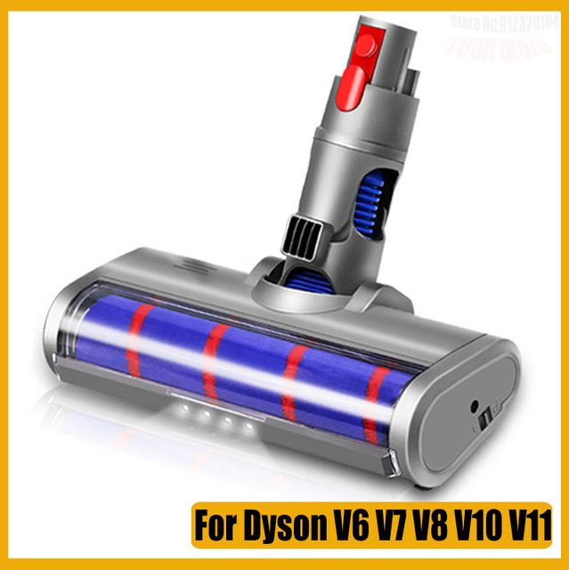 Motorisierter Bodenbürstenkopf Ersatz für Dyson V6 V7 V8 V10 V11 Staubsauger Soft Sweeper Roller Head - Bild 1