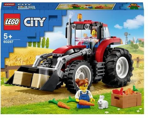 LEGO City Traktor Bauernhof Set 60287 für Kinder ab 5 Jahren - Bild 1