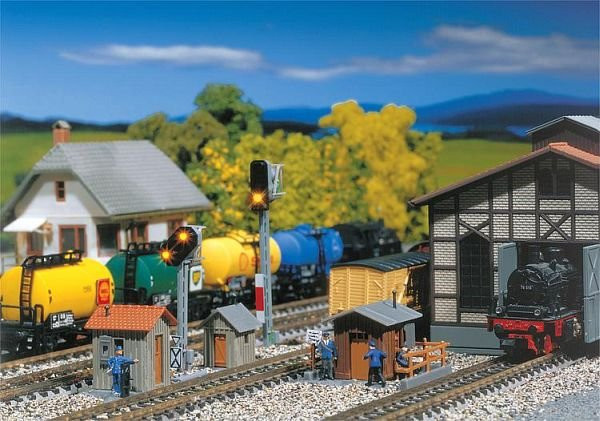 Faller 3 Streckenhäuschen, 1:87 (Spur H0), Bunt / Mehrfarbig - Bild 1