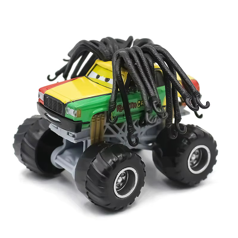TAKARA TOMY Disney Cars McQueen Monster Truck, 1:55, Metall-Druckgussmodell - Bild 2
