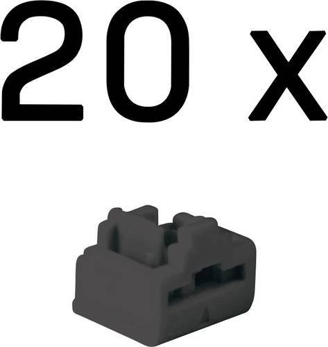 Lindy RJ45-Portschlösser für Ethernet/LAN in Schwarz - Bild 1