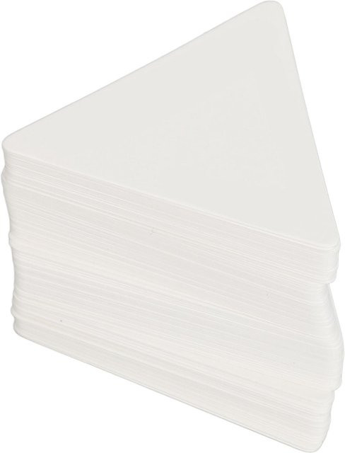 CosyHome Parfüm-Teststreifen, 100 Stück, Dreieck-Form, Weiß - Bild 1