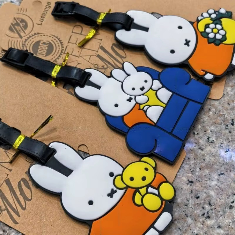 Miffy Gepäckanhänger, Miffy-Hase, Muster - Bild 2