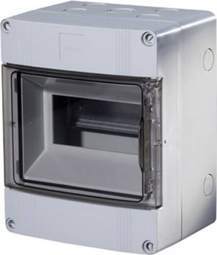 F-Tronic APV6 Verteilerschrank Aufputz, Grau, 7 Teilungen, 1 Reihe - Bild 1
