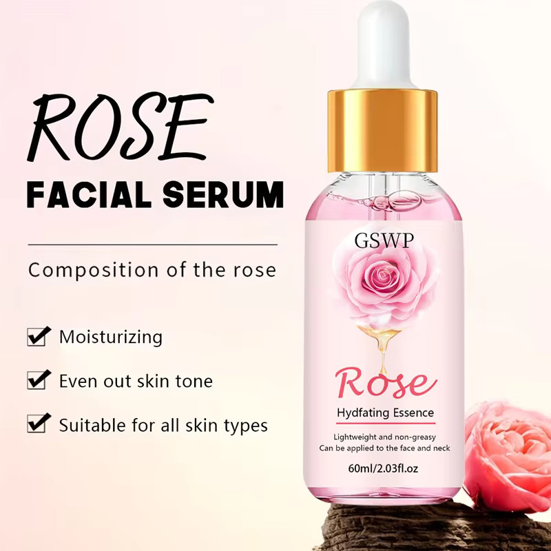 GWSP Rosen-Feuchtigkeitsessenz mit Glycerin und Hyaluronsäure, 60 ml - Bild 4