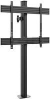 HAGOR CPS Floor-Wall Single Monitorhalterung für 75 bis 86 Zoll, VESA 900 x 800 mm, Schwarz - Bild 1