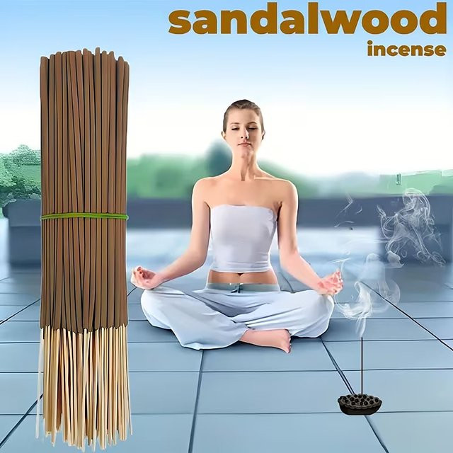 Palo Santo Sandelholzstäbchen in Braun für Yoga und Meditation mit langanhaltendem Duft - Bild 1
