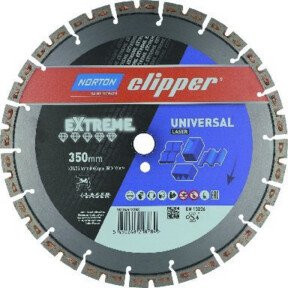 CLIPPER Diamant-Trennscheibe Diam-Trenn.Extrem Universal Laser, Multicolour, Durchmesser: 300 mm, Bohrung: 30/25 mm - Bild 1