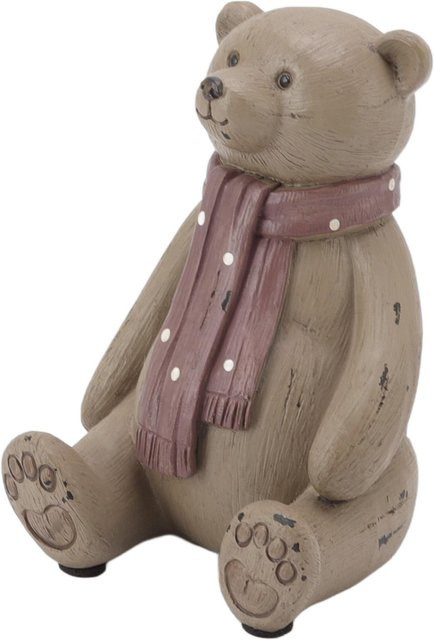Bärenstatue Ornament aus Harz mit rutschfester Weichgummiunterlage für Wohnzimmer und Veranda - Bild 1