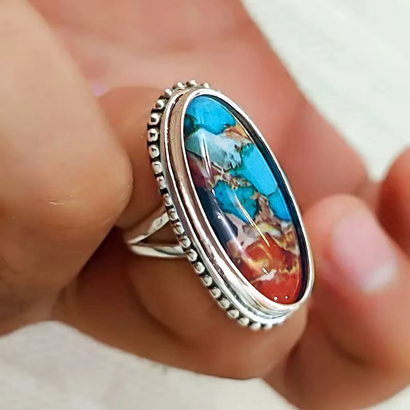 Huitam Ring, Damen, silberfarben - Bild 2