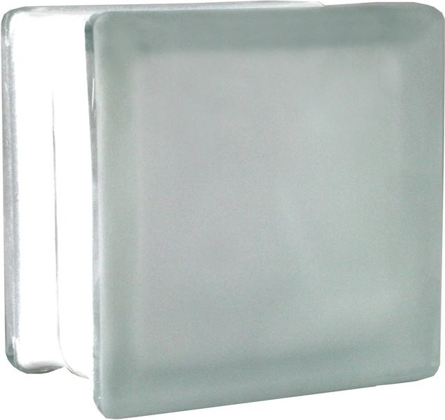 Fuchs Design Glasbaustein Wolke Weiß Satiniert B/T/H: 11,5 x 11,5 x 8,0 cm - Bild 1