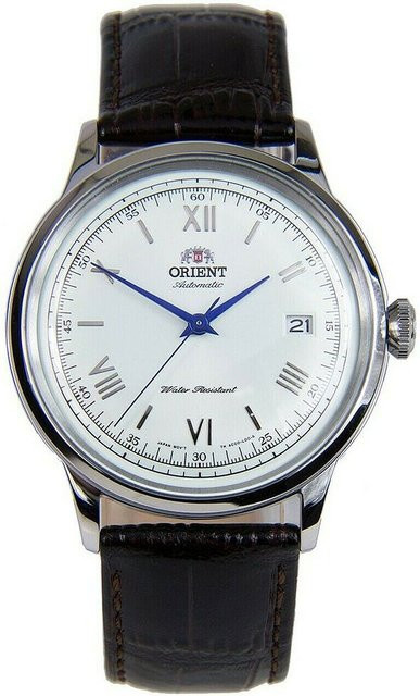 Orient Armbanduhr Automatik, Edelstahl, Leder, 41 mm, Herren - Bild 1