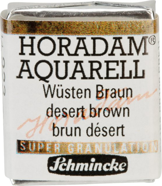 Schmincke HORADAM Aquarellfarbe 1/2 Näpfchen Wüsten Braun - Bild 1