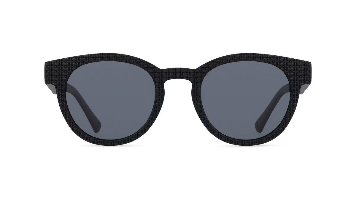 Sting STGSST436 Sonnenbrille, Vollrand, Panto, Kunststoff, Unisex, schwarz, grau - Bild 1