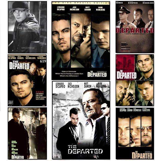 The d-Departed Wandaufkleber Poster HD in Schwarz und Mehrfarbig, rechteckig, B: 20,0 cm, H: 15,0 cm - Bild 1