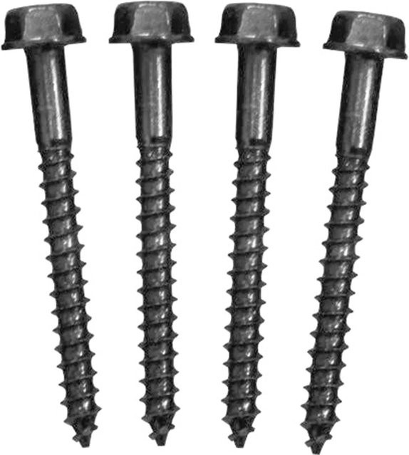 Andrewex Schrauben aus verzinktem Stahl, 4 Stück, Durchmesser: 6,0 mm, Länge: 60 mm - Bild 1
