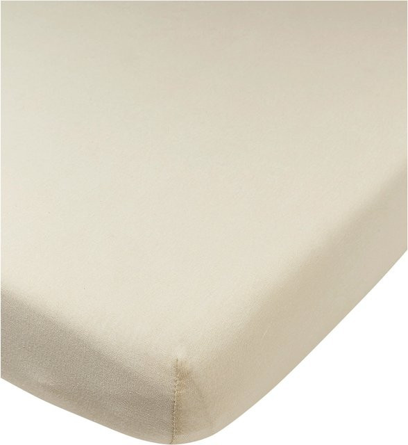 Meyco Baby Jersey-Spannbetttuch Soft Sand B/T/H: 50 x 90 cm - Bild 1