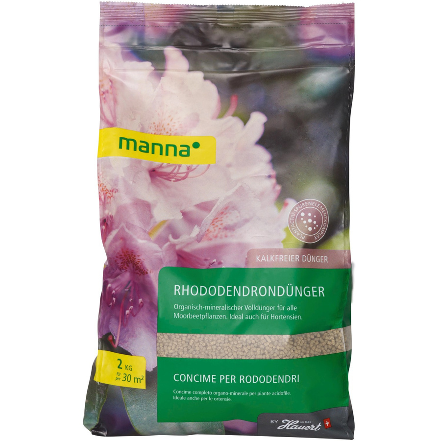 Manna Rhododendrondünger für Rhododendren und Moorbeetpflanzen, 2 kg - Bild 2