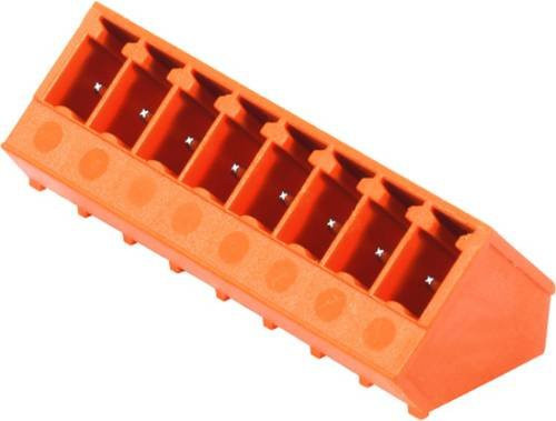 Weidmüller Stiftgehäuse-Platine BC/SC in Schwarz und Orange mit 3,81 mm Rastermaß, 50 Stück - Bild 1
