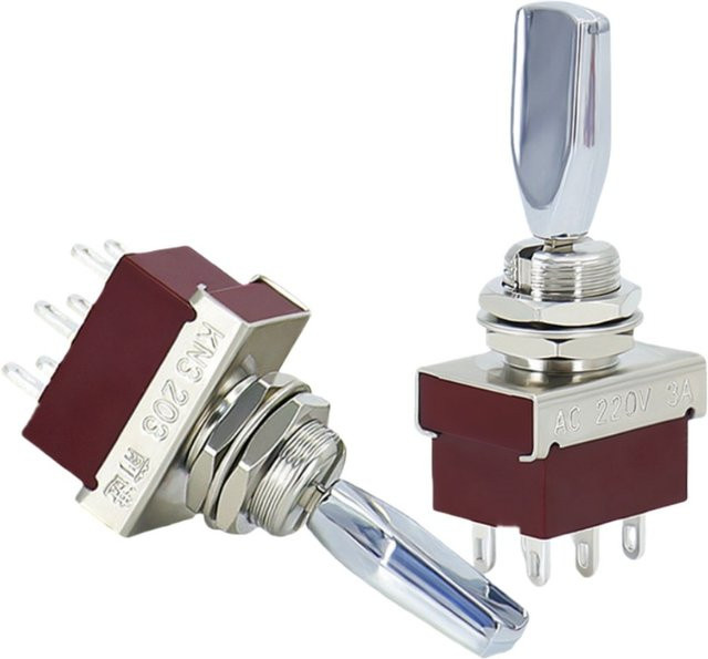 LGFU Universaler Schalter für Dental-Stuhl-Lampen KN203, Kaltweißes Licht, Silber/Metall - Bild 1