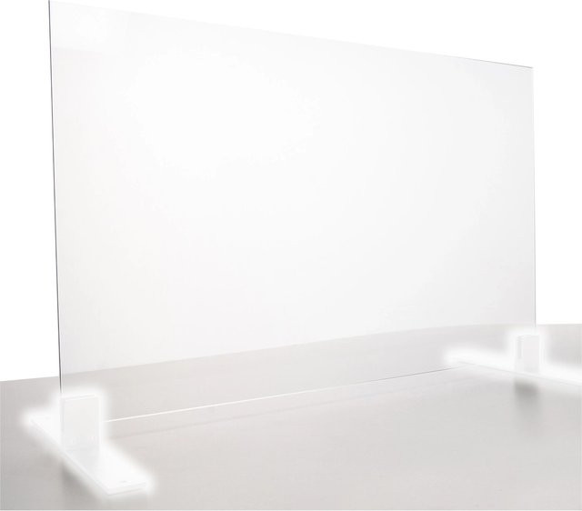 Skyscope Hygiene Schutzglas Klarglas transparent B: 100 cm, H: 110 cm, Dicke: 0,6 cm - Bild 1