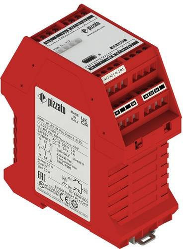 Pizzato Elettrica Sicherheitsschaltgerät CS AM22P1VU in Rot mit 24V Betriebsspannung - Bild 1