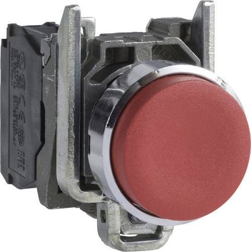 Schneider Electric XB4BL42 Drucktaster rot aus Metall IP66 tastend - Bild 1