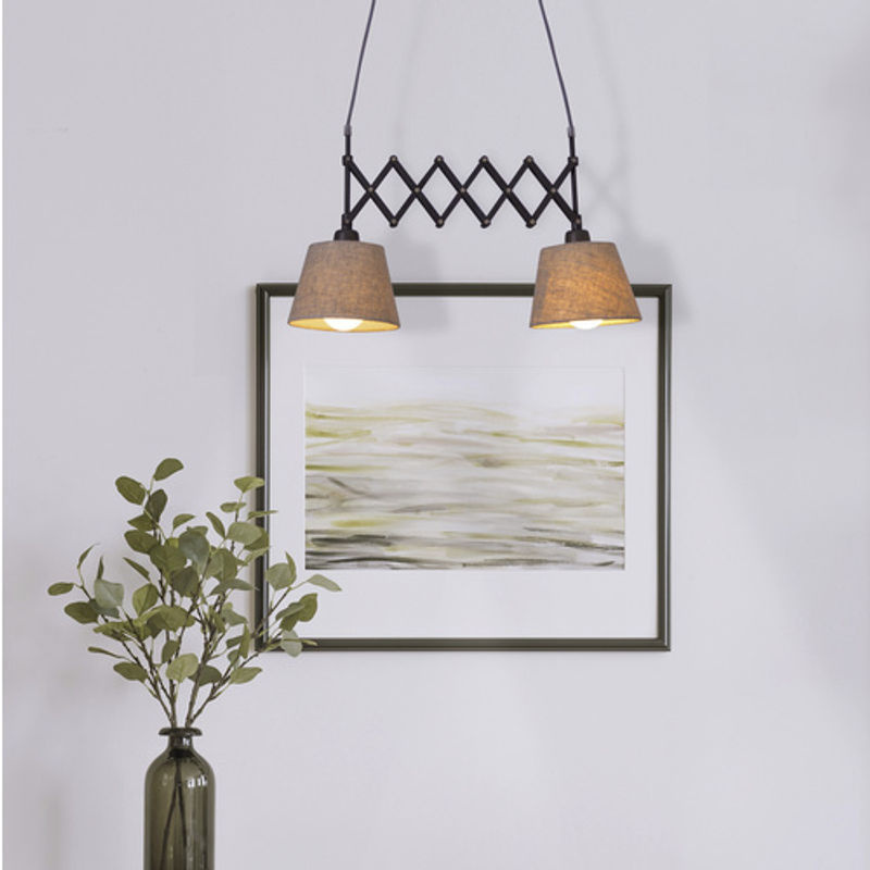 Näve Pendelleuchte Adrienne E27 in Beige - Bild 2