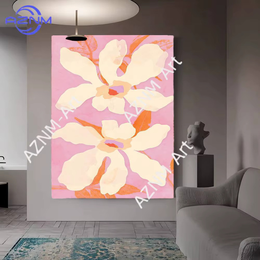 KAYOU Vintage-Papierposter mit floralem Blumenzitat in Pink für deine Wanddekoration - Bild 2