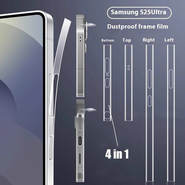 Samsung Hydrogel Schutzfolie Transparent für Galaxy S25 Plus und Galaxy S25 Ultra - Bild 1