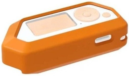 Flipper Silikonhülle für Flipper Zero in Orange mit Delfin-Design - Bild 1