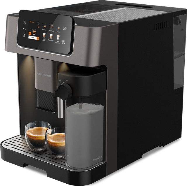 Grundig KVA 8230 Kaffeevollautomat in Schwarz mit Cold Brew Funktion und Heißwasserfunktion - Bild 1