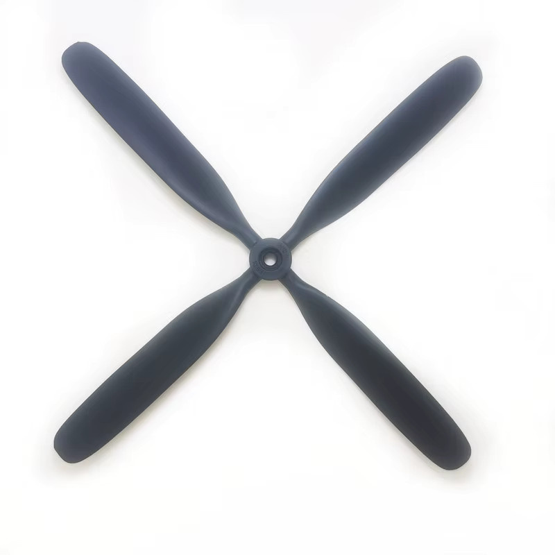 EVYVKV 4-Blatt-Propeller im P51-Stil, Zubehör, Schwarz, Kunststoff - Bild 3