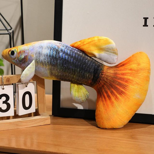Yiran Health & Beauty Guppy Plüschtier, Stofffischpuppe, 60cm - Bild 1