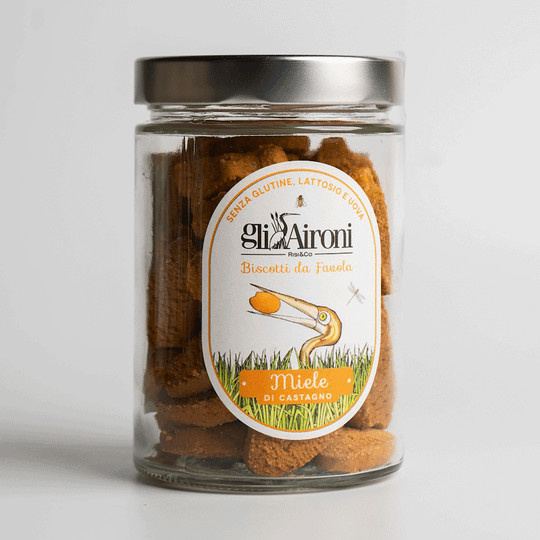Gli Aironi Biscotti mit Kastanienhonig 200 g - Bild 1