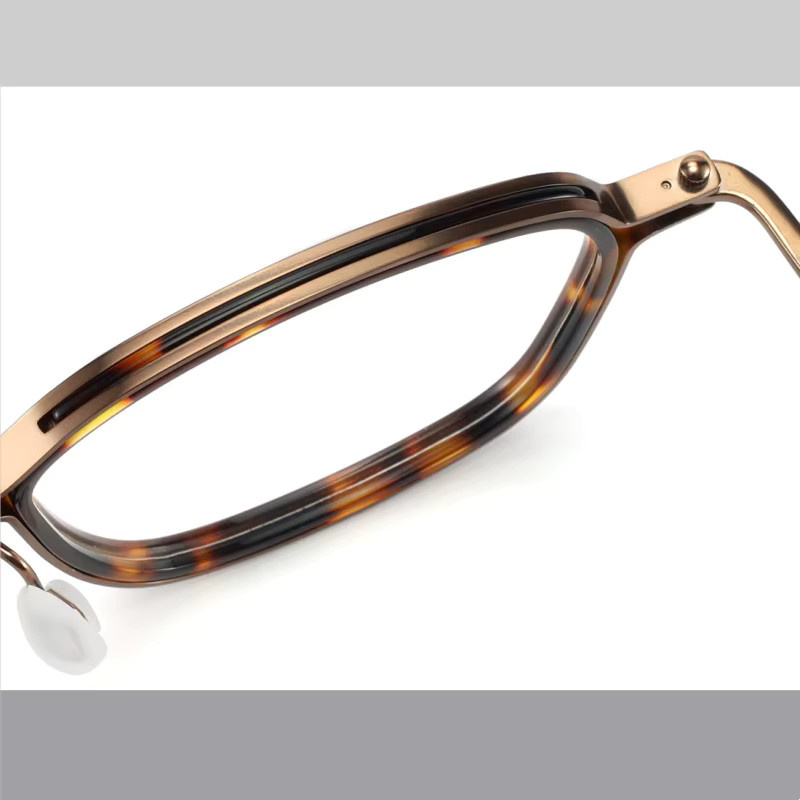 TFTB 5861 Korrektionsbrille, Vollrand, Titanium, Unisex, braun - Bild 2