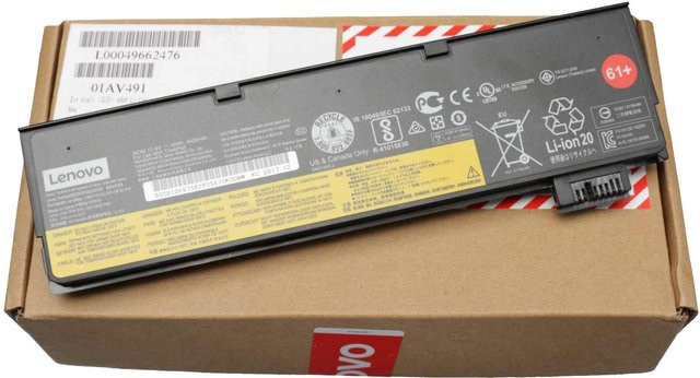 Lenovo External 6c Li-Ion Akku 48Wh in Schwarz (02DL023) - Bild 1