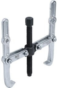 BGS 2-armiger Innen- und Außenabzieher 7692 in Silber, Spannweite: 76 - 165 mm - Bild 1