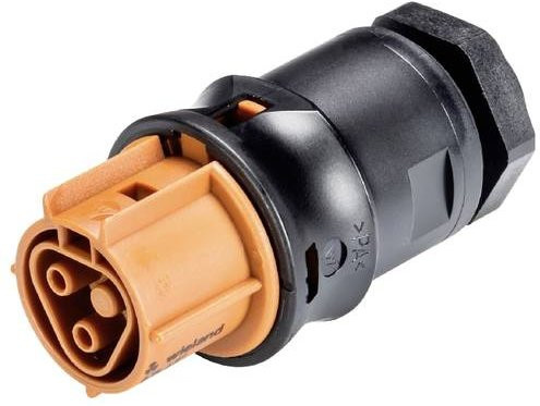 Wieland Electric 96.021.2051.4 Geräteanschluss in Schwarz - Bild 1