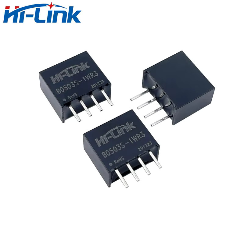 bibikoo DC-DC Netzteil Modul Isolation Schalter Konverter 5V 1W Schwarz - Bild 2