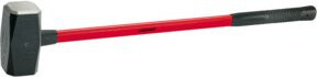 Gedore Fäustel 20 F-3 aus Schmiedestahl mit Fiberglastiel in Rot, 3 kg - Bild 1