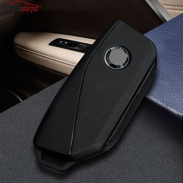 Loxodoto TPU Schlüsselhülle für BMW Fernbedienung in Schwarz für X1 U11 X7 G07 XM G09 I7 G70 X5 G05 LCI IX IX40 I20 U06 G81 M3 Serie 5 7 G60 - Bild 1