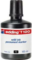 edding Nachfülltinte für Marker T100 in Schwarz, 100 ml - Bild 1