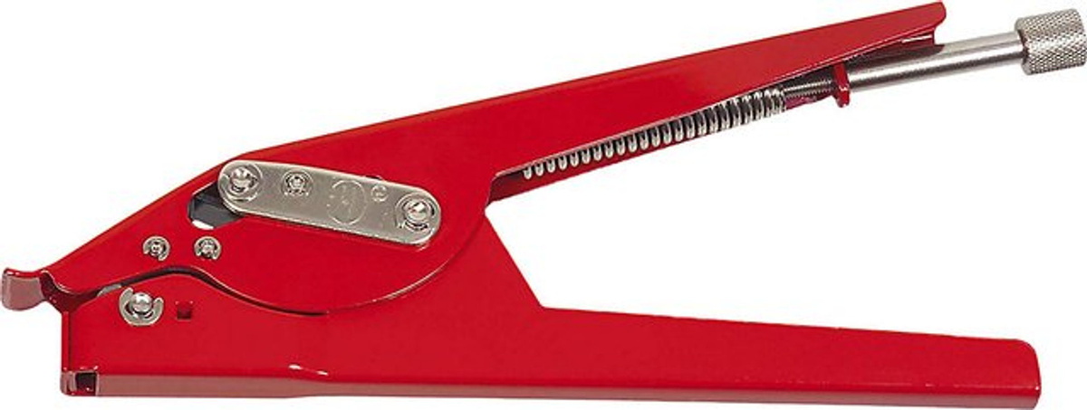 KS Tools Kabelbinder-Pistole aus Stahl in Rot für Breiten von 2,4 - 9,0 mm - Bild 2