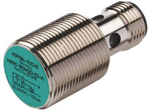 Pepperl+Fuchs Induktiver Sensor NBB5-18GM20-E2-V1 087498 PNP in Silber - Bild 1