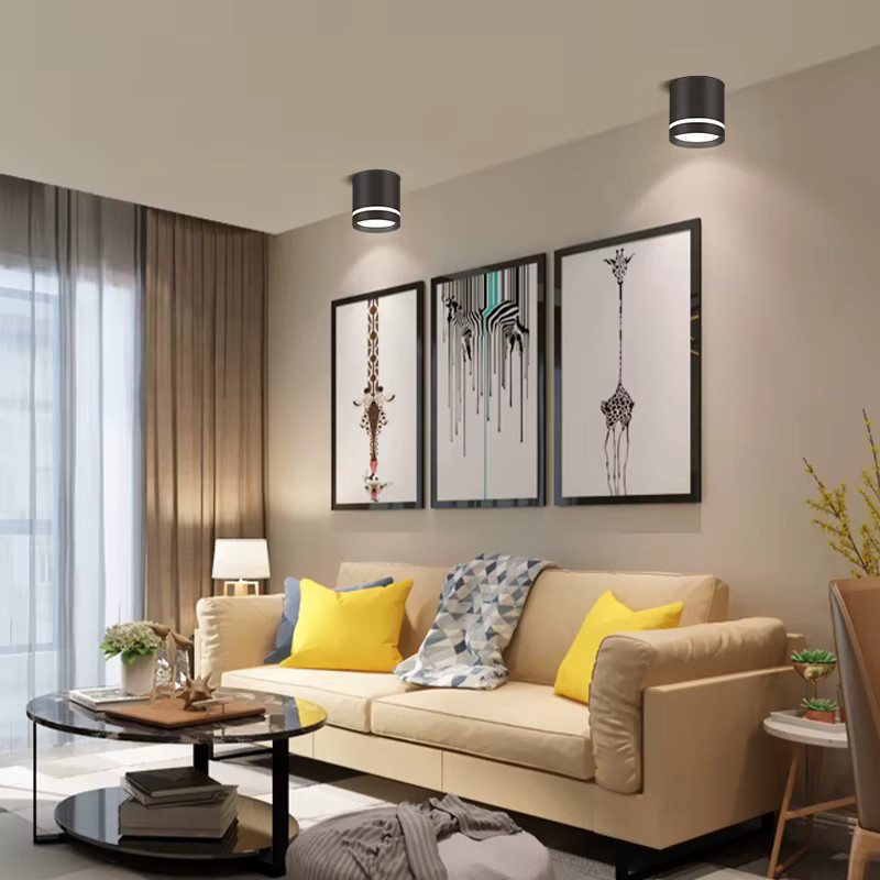 CANMEIJIA LED Deckenlampe Aufputz Downlight für Schlafzimmer und Küche, Weiß - Bild 6