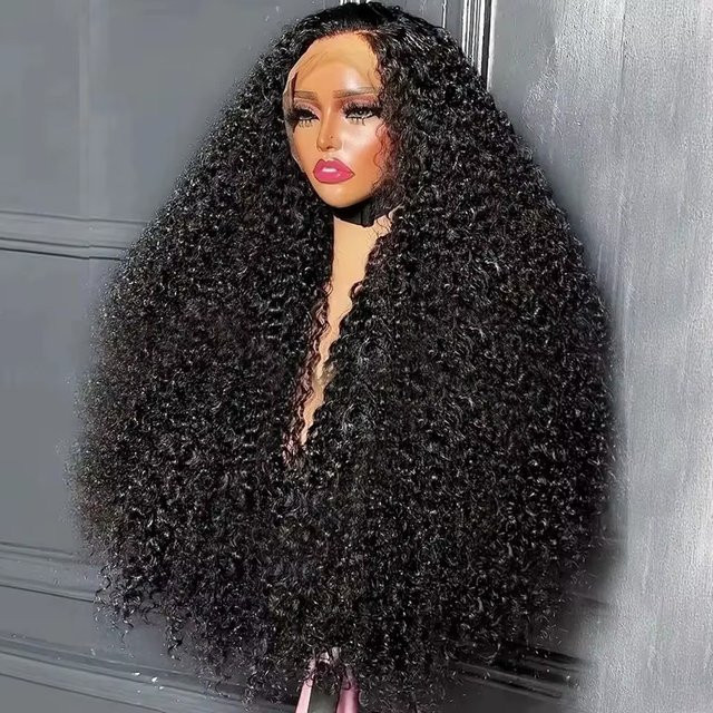 FIUMER Deep Wave Lace Frontal Perücke, Echthaar, Damen - Bild 1