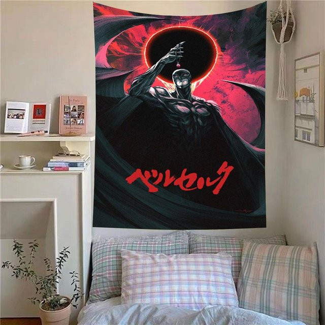Berserk Anime Wandteppich JMG Household Supplies Wandbehang Textil Dekoration B/H: 40 x 60 cm - Bild 1